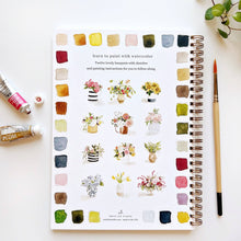 Load image into Gallery viewer, Bouquets Watercolor Workbook - Emily Lex Studio