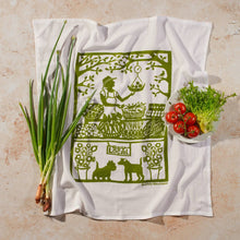 Load image into Gallery viewer, Flour Sack Dish Towel - Buy Local