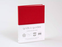 Load image into Gallery viewer, Grids & Guides Red Notebook