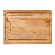Load image into Gallery viewer, Maple Carving Board with Juice Groove and Well-20"x14"
