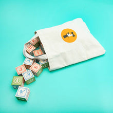 Load image into Gallery viewer, Classic ABC Blocks with Canvas Bag - Uncle Goose