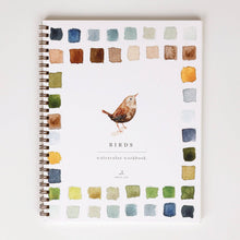 Load image into Gallery viewer, Birds Watercolor Workbook - Emily Lex Studio