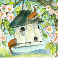 Load image into Gallery viewer, Wren's Nest Notecard - Woodfield Press