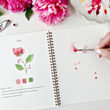 Load image into Gallery viewer, Flowers Watercolor Workbook - Emily Lex Studio