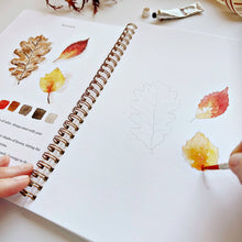 Load image into Gallery viewer, Autumn Watercolor Workbook - Emily Lex Studio