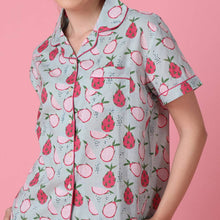 Load image into Gallery viewer, Mahogany - Dragonfruit Shorts PJ Set
