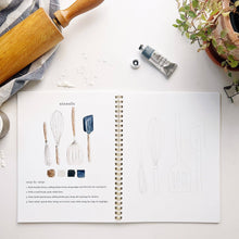 Load image into Gallery viewer, Baking Watercolor Workbook - Emily Lex Studio