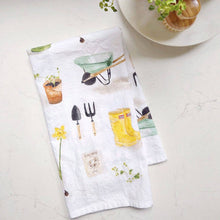 Load image into Gallery viewer, Gardening Tea Towel - Emily Lex Studio