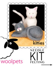 Load image into Gallery viewer, Kitties Needle Felting Kit