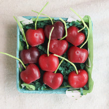 Load image into Gallery viewer, Dark Red Cherry Beeswax Birthday Candles