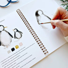 Load image into Gallery viewer, Winter Watercolor Workbook - Emily Lex Studio