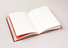 Load image into Gallery viewer, Grids & Guides Red Notebook