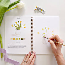 Load image into Gallery viewer, Spring Watercolor Workbook - Emily Lex Studio