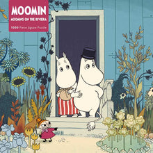 Load image into Gallery viewer, Moomins on the Riviera Jigsaw Puzzle by Flame Tree Publishing