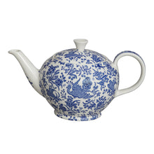 Load image into Gallery viewer, Blue Regal Peacock Teapot Large Windsor
