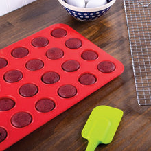 Load image into Gallery viewer, Mini-Muffin Pan, Silicone – 24 Cup