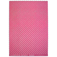 Load image into Gallery viewer, Patterned Paper Large Stars Magenta