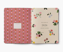 Load image into Gallery viewer, 2026 Dahlia 12-Month Appointment Notebook - Rifle Paper