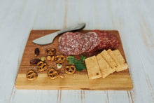 Load image into Gallery viewer, 17" Cherry Live Edge Presentation/Cutting Board