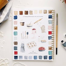 Load image into Gallery viewer, Baking Watercolor Workbook - Emily Lex Studio