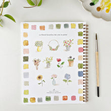 Load image into Gallery viewer, Flowers Watercolor Workbook - Emily Lex Studio