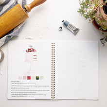 Load image into Gallery viewer, Baking Watercolor Workbook - Emily Lex Studio