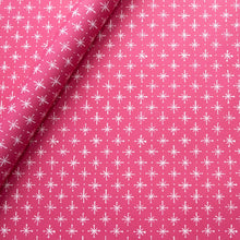 Load image into Gallery viewer, Patterned Paper Large Stars Magenta