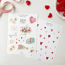 Load image into Gallery viewer, Valentine Sticker Sheets - Emily Lex Studio