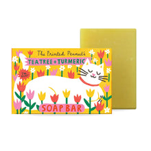 Load image into Gallery viewer, Tea Tree & Turmeric Natural Handmade Soap Bar
