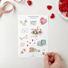 Load image into Gallery viewer, Valentine Sticker Sheets - Emily Lex Studio