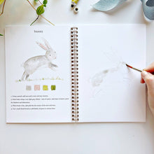 Load image into Gallery viewer, Animals Watercolor Workbook - Emily Lex Studio