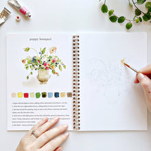 Load image into Gallery viewer, Bouquets Watercolor Workbook - Emily Lex Studio