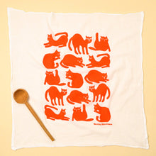 Load image into Gallery viewer, Flour Sack Dish Towel - Cats