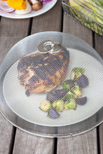 Load image into Gallery viewer, Round Mesh Food Cover, Chrome, 11.75"