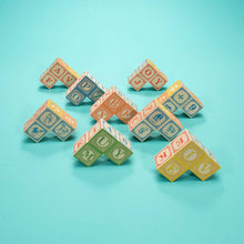 Load image into Gallery viewer, Classic ABC Blocks with Canvas Bag - Uncle Goose