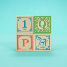 Load image into Gallery viewer, Classic ABC Blocks with Canvas Bag - Uncle Goose