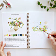 Load image into Gallery viewer, Bouquets Watercolor Workbook - Emily Lex Studio