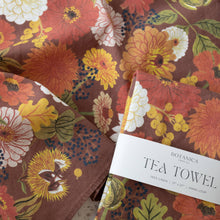 Load image into Gallery viewer, Autumn Linen Tea Towel - Botanica Paper Co.