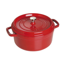 Load image into Gallery viewer, Staub 5.5 Qt Enameled Cast Iron Round Dutch Oven