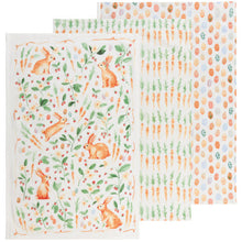 Load image into Gallery viewer, Easter Meadows Baker's Floursack Tea Towel Set