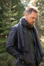 Load image into Gallery viewer, Hile Scarf, Grey 100% Merino Wool - Lapuan Kankurit