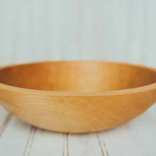 Load image into Gallery viewer, Maple Wood Bowl, 12"