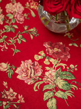 Load image into Gallery viewer, April Cornell – Milene Tablecloth - Red
