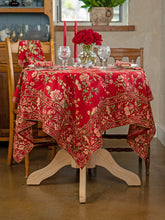 Load image into Gallery viewer, April Cornell – Milene Tablecloth - Red