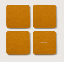 Load image into Gallery viewer, Bierfilzl - Square Felt Coaster