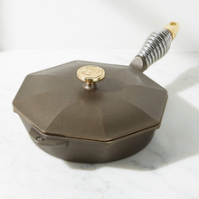 Load image into Gallery viewer, Finex Cast Iron Skillet No. 10 with Lid