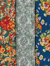 Load image into Gallery viewer, April Cornell - Happy Harvest Patchwork Tiny Towel (Sold Individually)