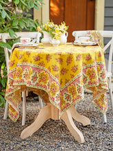 Load image into Gallery viewer, April Cornell – Antique Tablecloth, Gold