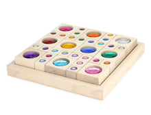 Load image into Gallery viewer, 34 pc. Bright Gem Block Collection with Tray