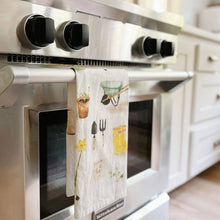 Load image into Gallery viewer, Gardening Tea Towel - Emily Lex Studio